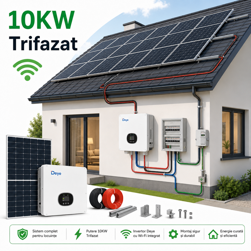 Sistem fotovoltaic 10 kw